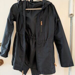 Tentree black jacket/coat, size XS